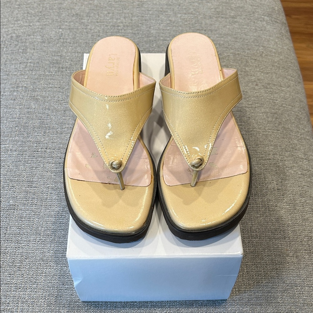 Taryn Rose Women's Gold Sandals